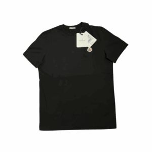 Camiseta de algodón con parche con logotipo
