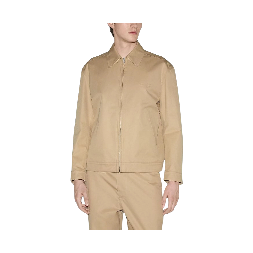 Chaqueta de sarga de algodón con tribanda Gucci - Image 3