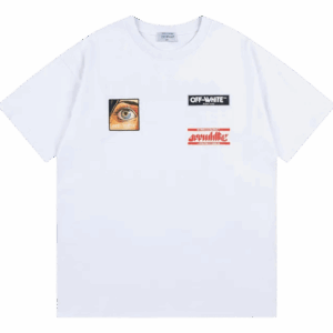 Hip-hop Ow Eyes Letters Con Cuello Redondo Y Manga
