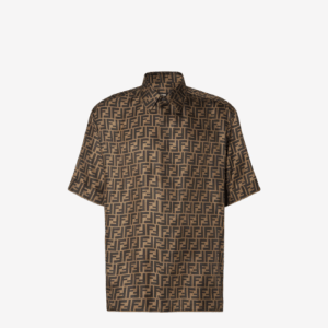 Camisa fendi marron