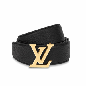 Cinto LV logo dorado