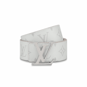 Cinturón reversible LV Initiales de 4 cm
